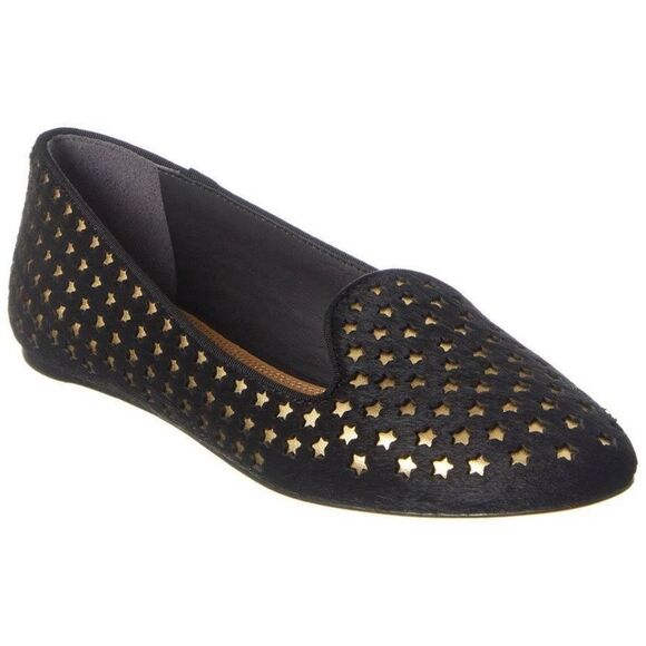Tory Burch Shoes - Tory Burch Olympia Star Haircalf/Leather Flats Size 7